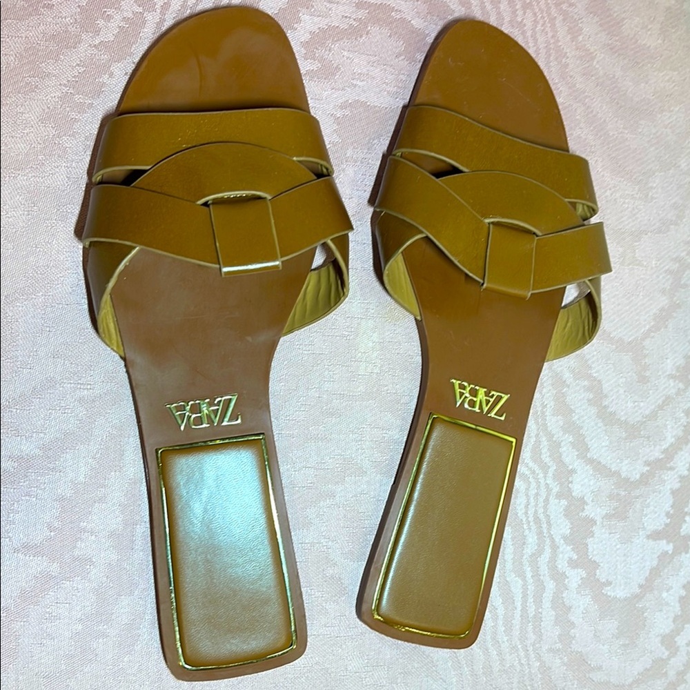 Zara Women's Brown Sandals